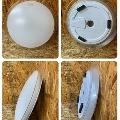 (6149) 美品 TOSHIBA 東芝 〜14畳用 LED シーリングライト 23年製 NLEH14031D-LC リモコン付き 調光・調色タイプ 枠付タイプ きれいに光る(高効率)の画像