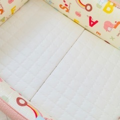 バンパーベッド　ベビーサークル　赤ちゃん　babyの画像