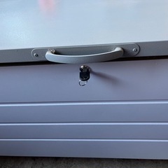 新品収納ケース錆に強い！鍵付き！ちょっとした商品の保管に便利！の画像