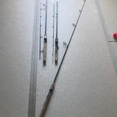 釣り竿　処分　シマノ2本　ダイコー1ピース一本