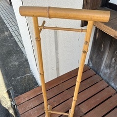 竹の看板用パネル受け(６個)の画像