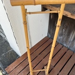 竹の看板用パネル受け(６個)の画像