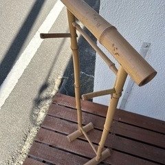 竹の看板用パネル受け(６個)の画像