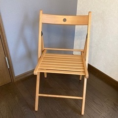 チェア4脚セット FRÖSVI フロースヴィ 折りたたみチェア, ビーチ