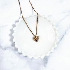 【 Christian Dior 】 ゴールド　ビジュー　ハート...