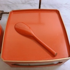 お櫃 しゃもじ 飯器 昭和レトロ 4点セットの画像