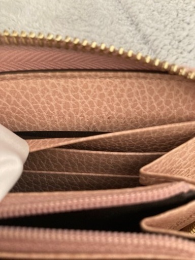 人気型！現役！GUCCI 長財布　ピンクゴールド