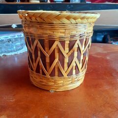 新品　籐　ラタン　バスケット