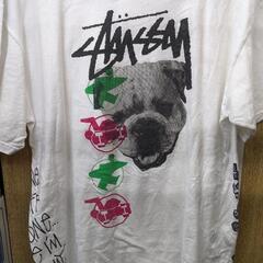 STUSSY ステューシー　Tシャツ　supreme シュプリーム　HUF L　白　ホワイト　Carhartt　カーハートの画像