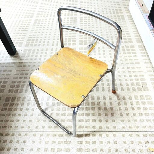 【家具・家電複数購入で割引可】昭和レトロ 椅子 保育園 幼稚園 小学校 家具