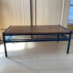 ローテーブル　木目調　LOWYA の画像