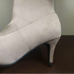 神戸レタス　ソックスブーツ22.5cm ピンヒールの画像