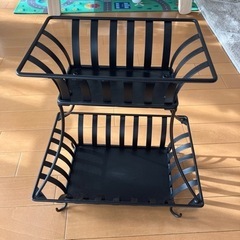 美品　コストコ　キッチン　ラック　フルーツバスケット