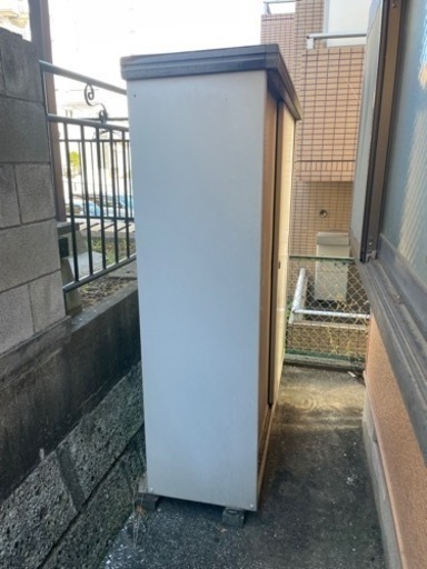 スリムな物置　タクボ　解体済み
