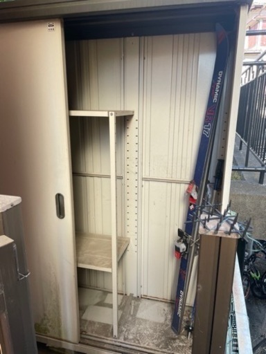 スリムな物置　タクボ　解体済み