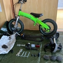 決まりました！へんしんバイク　ストライダーにもなる　自転車にもなる