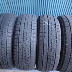 ブリヂストン BLIZZAK VRX2 195/60R16 4本 9.5分溝2本と8〜9