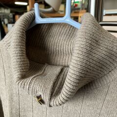 【レディース衣料】NEW MILL セーター（ベージュ）Lの画像