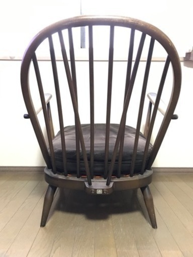 ERCOL ラウンジチェア2脚　テーブル　セット