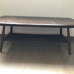 ERCOL ラウンジチェア2脚　テーブル　セットの画像
