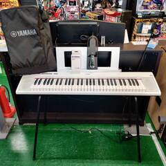 【愛品倶楽部柏店】YAMAHA 電子キーボード スタンド付 NP...