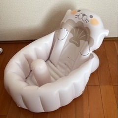 【ベビーバス】ラッコハグ　Lacco hugソフトアプリコット