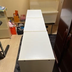 写真撮り直しました。カラーボックス　3個の画像