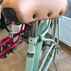 ☆ジモティ割あり☆ 軽快車 26インチ ライトブルー クリーニング済み