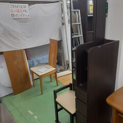 【ドリーム川西店御来店限定】 ニトリ 姿見ドレッサー ダークブラウン H1720×W580×D473 クリーニング済み 【2001265255600040】の画像