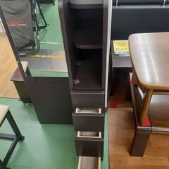 【ドリーム川西店御来店限定】 ニトリ 姿見ドレッサー ダークブラウン H1720×W580×D473 クリーニング済み 【2001265255600040】の画像