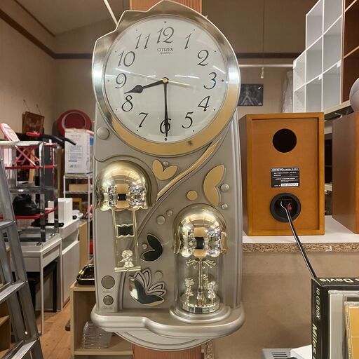 CITIZEN/リズム時計工業 メロディ掛け時計（天使・4MJ763