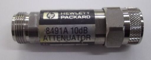 ジャンク ATTENUATOR HEWLETT PACKARD 8491A 10dB DC～12.4GHｚ 同軸固定アッテネータ 減衰器 hp　アッテネーター 札幌市 厚別区