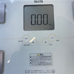 タニタ体重計体組織測定機能付きの画像