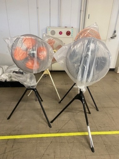 購入者決定　業務用ファン4台