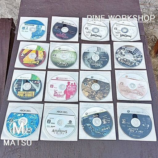 XBOX360ソフト 59枚セット