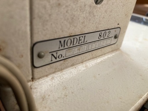janome 802 アンティークミシン　レア