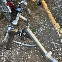 マウンテンバイク折り畳み　ジャンク品の画像