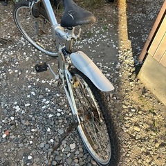 マウンテンバイク折り畳み　ジャンク品の画像