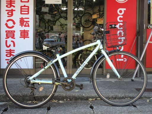 BRIDGESTONE 「ブリヂストン」 SCHLEIN 26インチ ミストグリーン クロスバイク