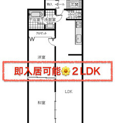 【いわき市鹿島】南東向き🌼2LDK インターネット無料・リノベ済（鹿島アネックスビル401） - 不動産