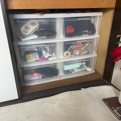 押入れ収納　クローゼットクリアケース