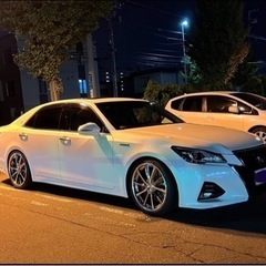 21クラウン／平成27年／後期型／パールホワイト／禁煙車