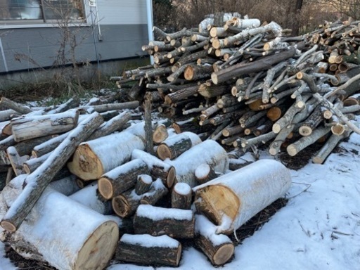 原木　広葉樹　薪　２立方〜