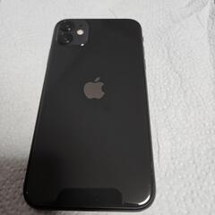 動作品 SoftBank iPhone 11 64GB ブラック MWLT2J/A SIMフリー