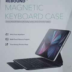 REBOUND磁気キーボードケース、iPad Air 5/4/Pro 11インチ対応　新品　未開封