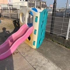 リトルタイクス社ウェーブクライマー(大型滑り台)の画像
