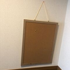 コルクボード 縦60x横45cm