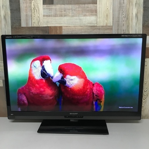 即日受渡❣️国内製造SHARP高画質クアトロンAQUOS40型液晶テレビ11500円