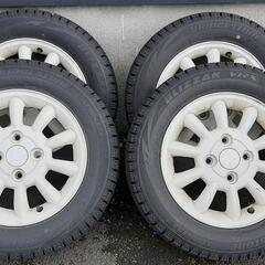 軽自動車スタッドレス【決まりました】 (さすらいくん) 八郎潟のタイヤ