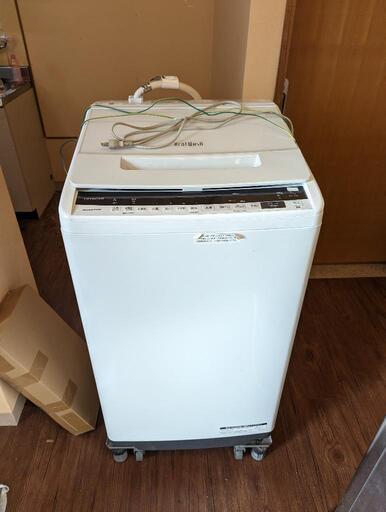 洗濯機　ビートウォッシュ　7kg　2020年製